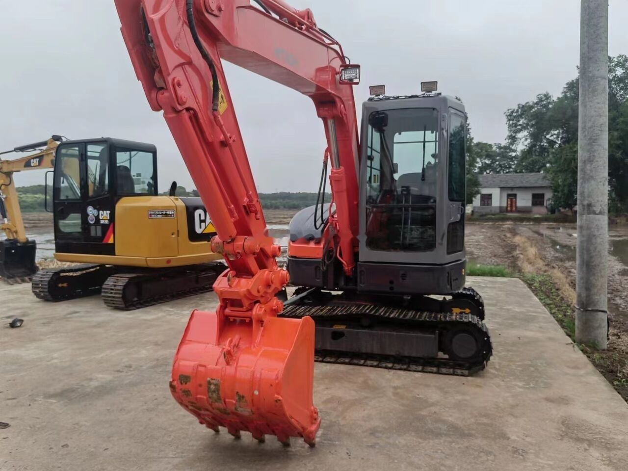 Hitachi ZX55 Mini Excavator