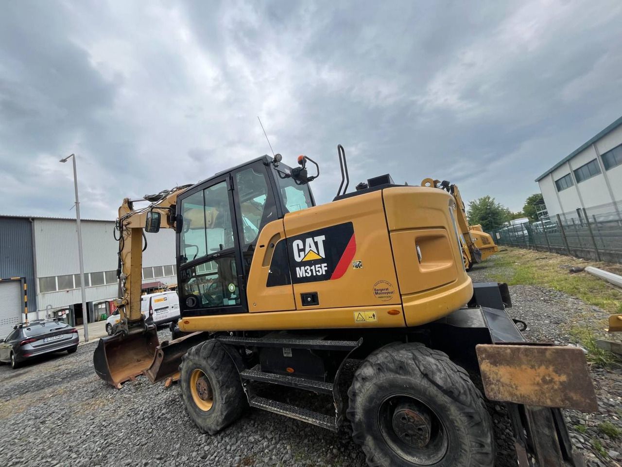2018 Caterpillar M315F Wheel Excavator