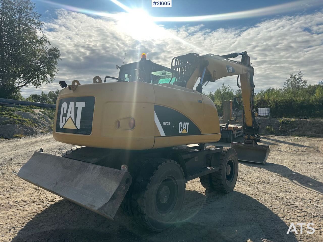 2012 Caterpillar M313D Wheel Excavator