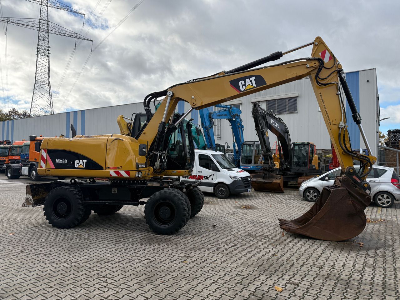 2010 Caterpillar M316D Wheel Excavator
