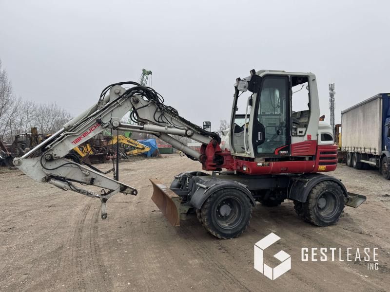 2018 Takeuchi TB295W Wheel Excavator