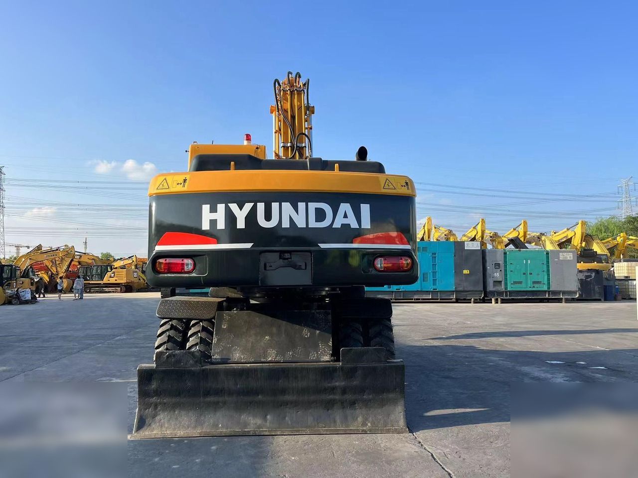 2021 Hyundai R210W-9 Wheel Excavator