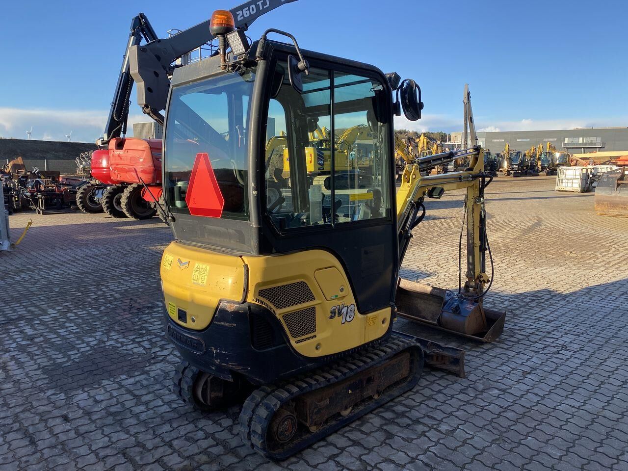 2017 Yanmar SV18 Mini Excavator