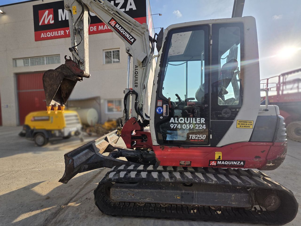 2017 Takeuchi TB250 Mini Excavator