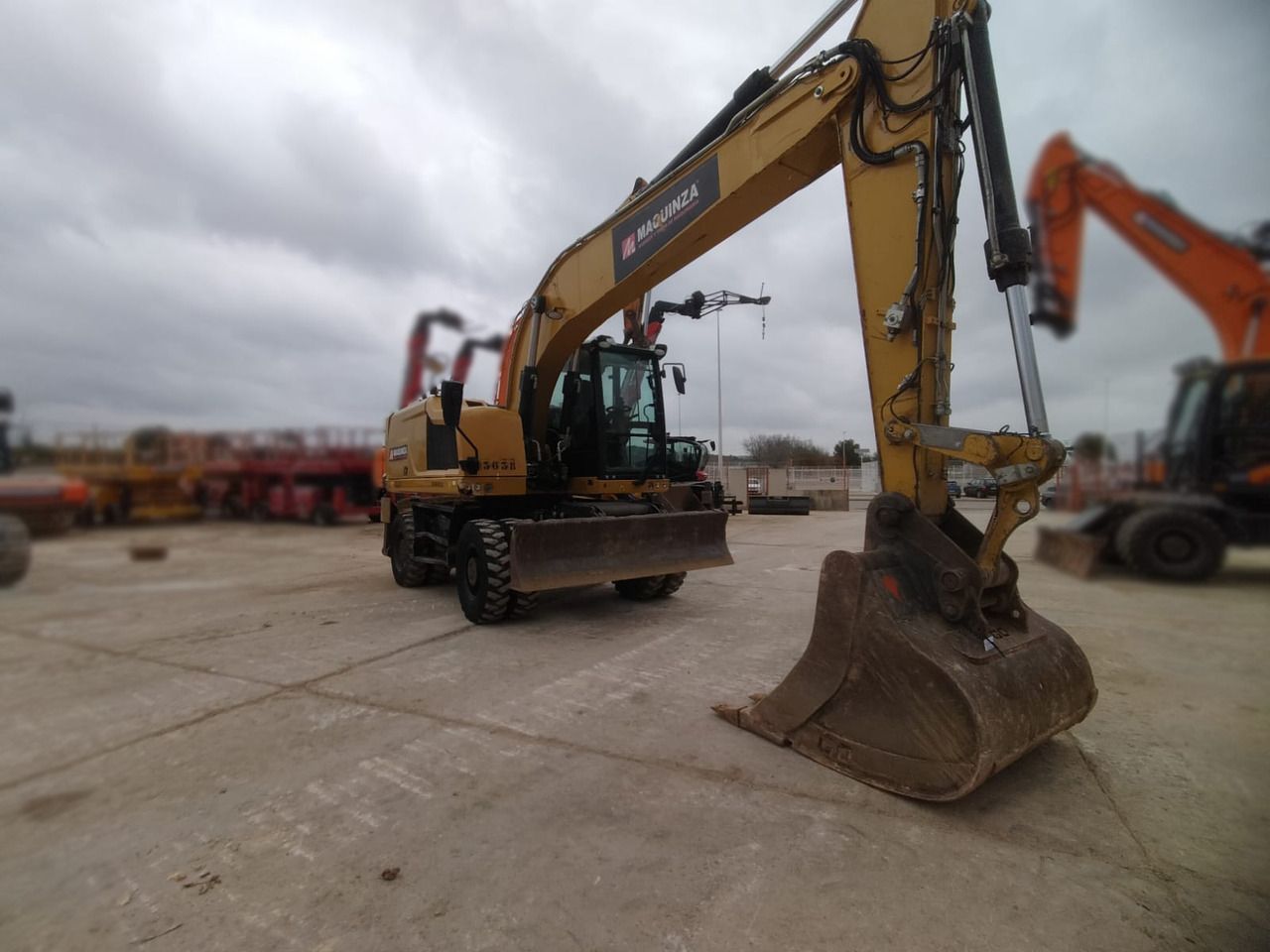 2018 Caterpillar M320F Wheel Excavator