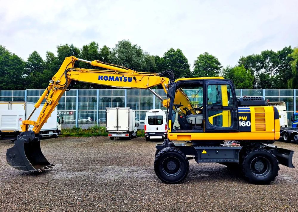 2016 Komatsu PW160-8 Wheel Excavator