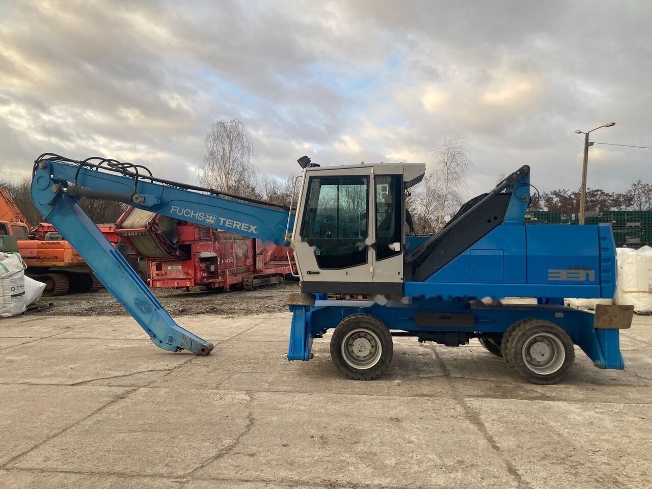 2008 Fuchs MHL331D Material Handler