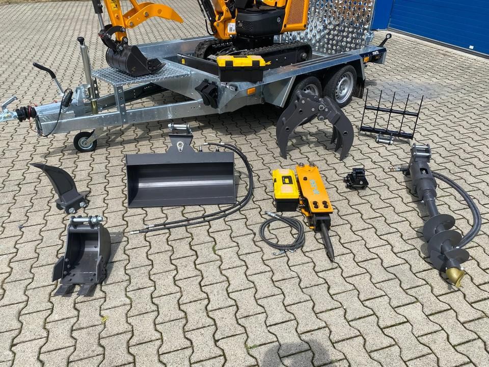 Berger Kraus BK1300JSR Mini Excavator