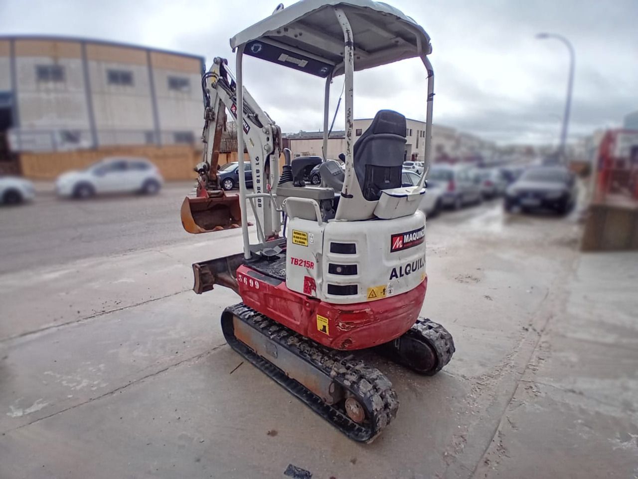 2019 Takeuchi TB215R Mini Excavator