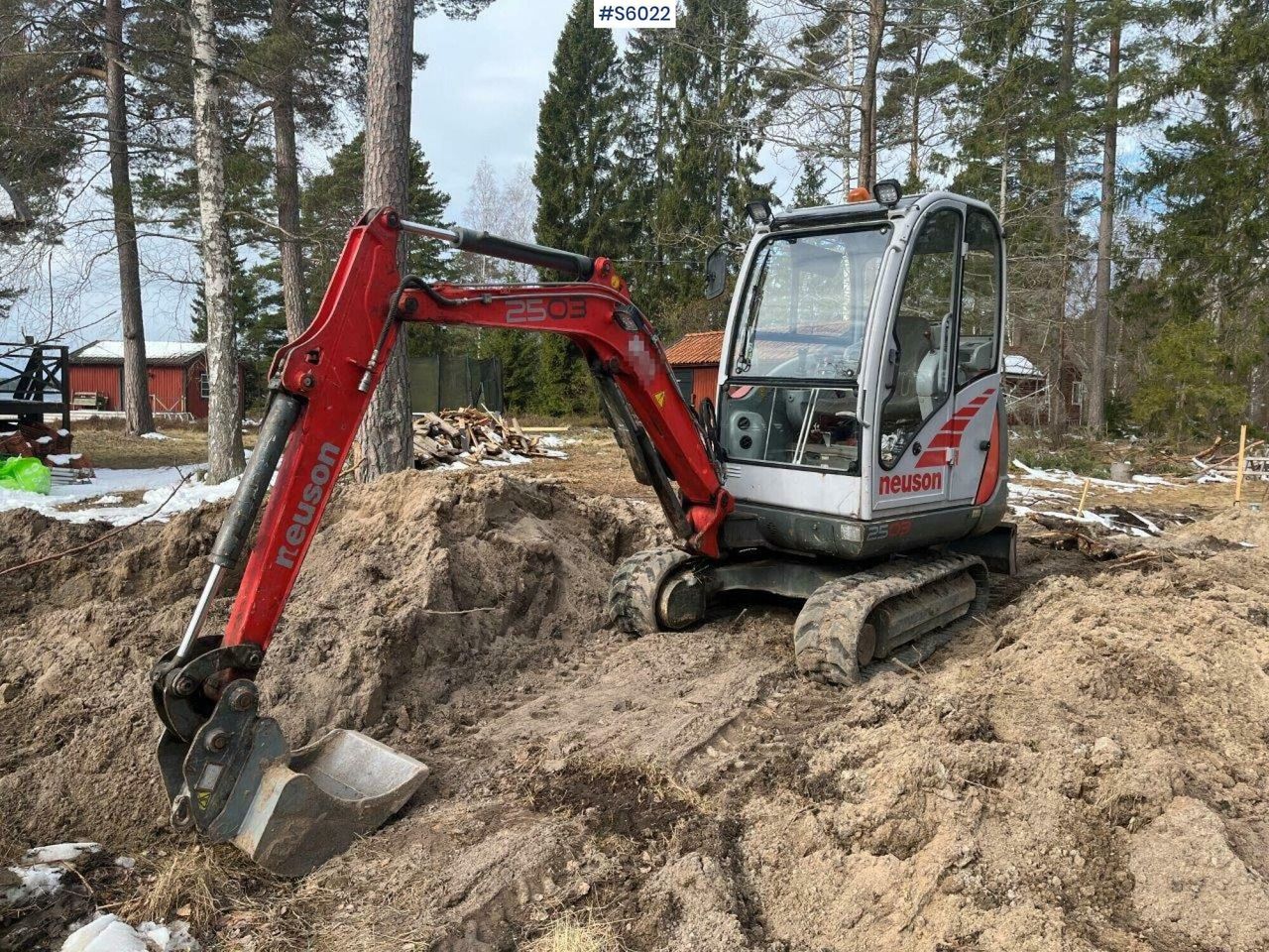 2007 Wacker Neuson 2503 RD Mini Excavator