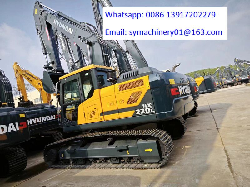 2025 Hyundai HX220 Crawler Excavator