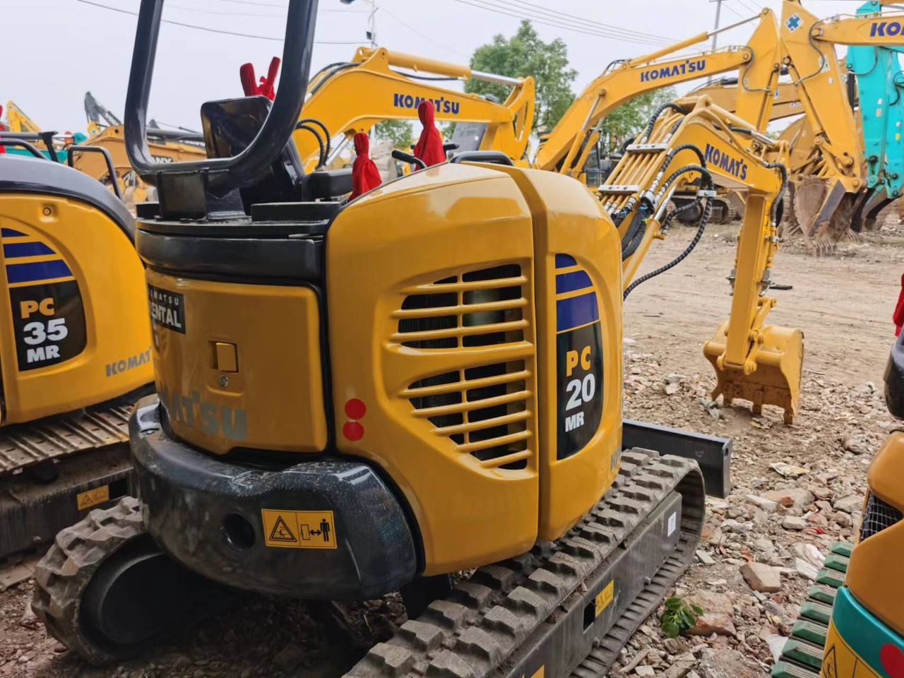 2017 Komatsu PC20MR Mini Excavator