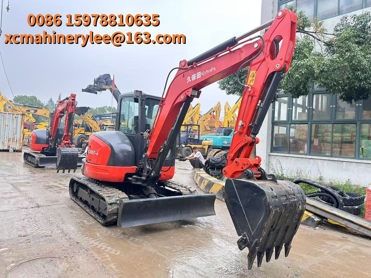 2023 Kubota KX057-4 Mini Excavator