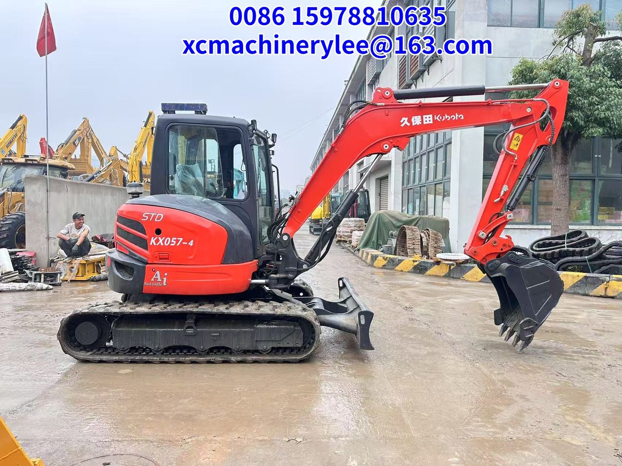 2023 Kubota KX057-4 Mini Excavator