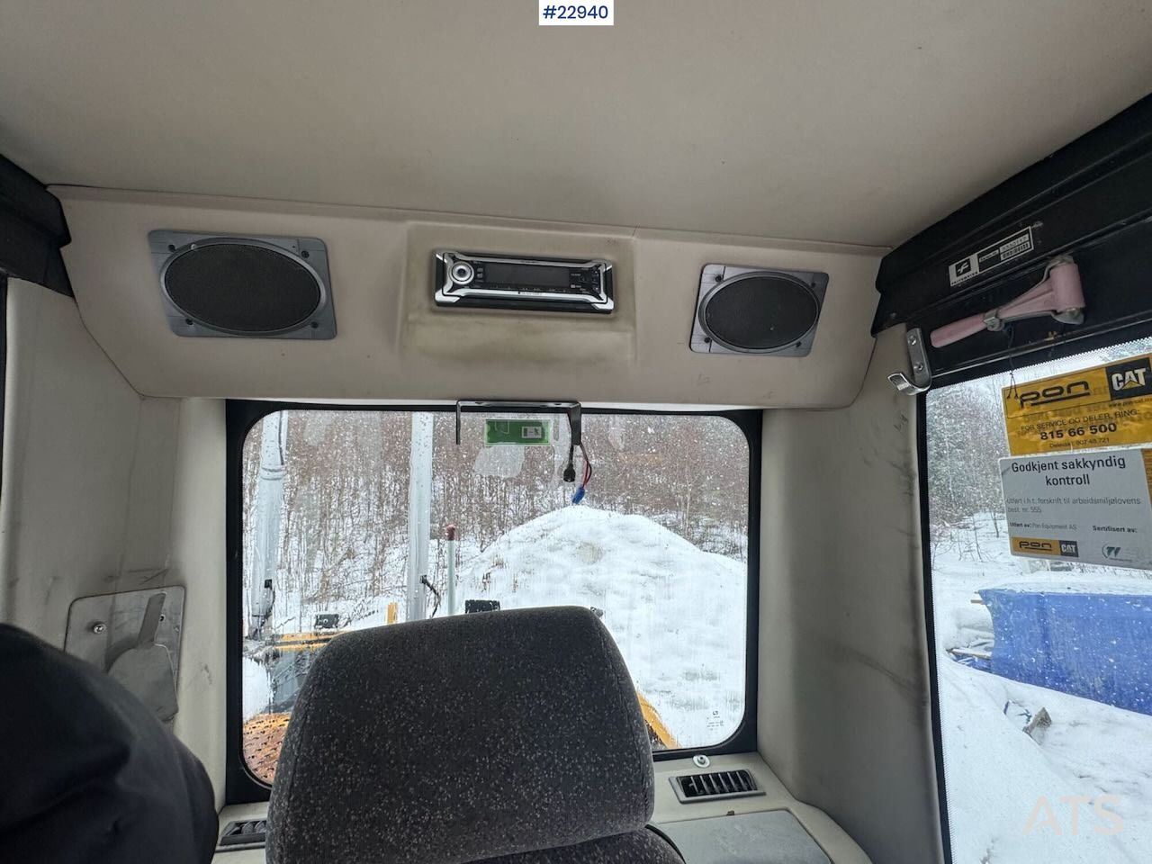 2005 Caterpillar M313C Wheel Excavator