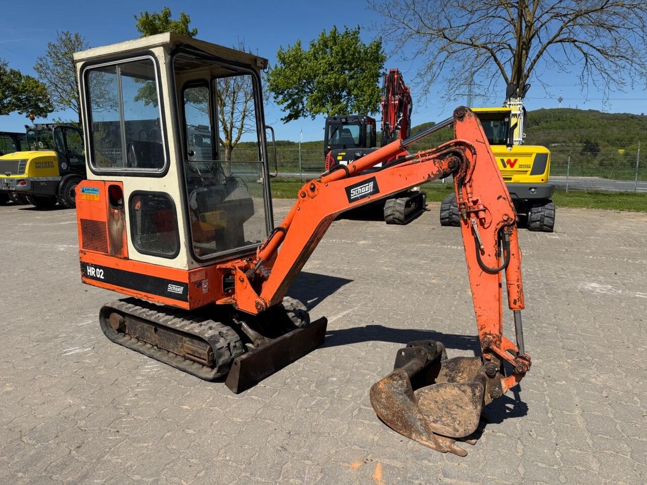 1990 Schaeff HR02 Mini Excavator