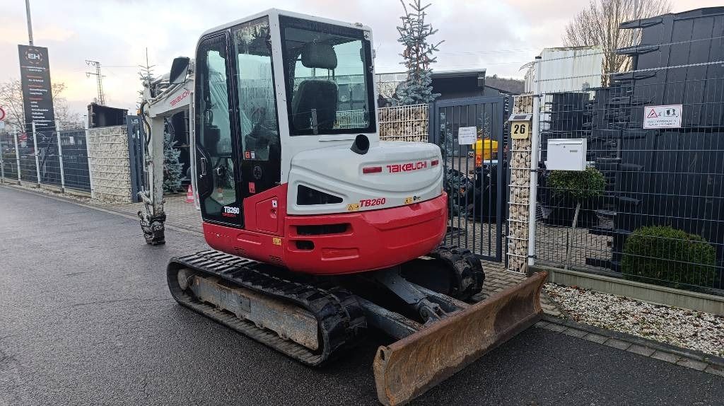 2014 Takeuchi TB260 Mini Excavator