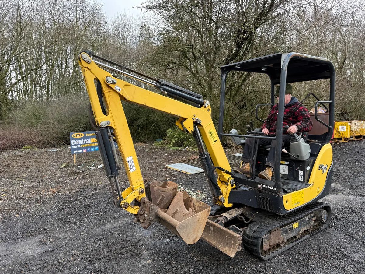 2019 Yanmar SV18 Mini Excavator
