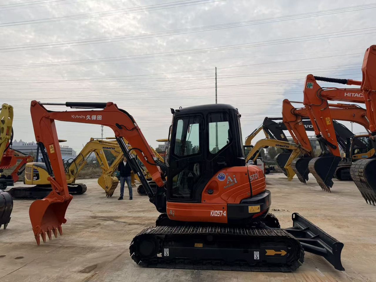 2022 Kubota KX057-4 Mini Excavator