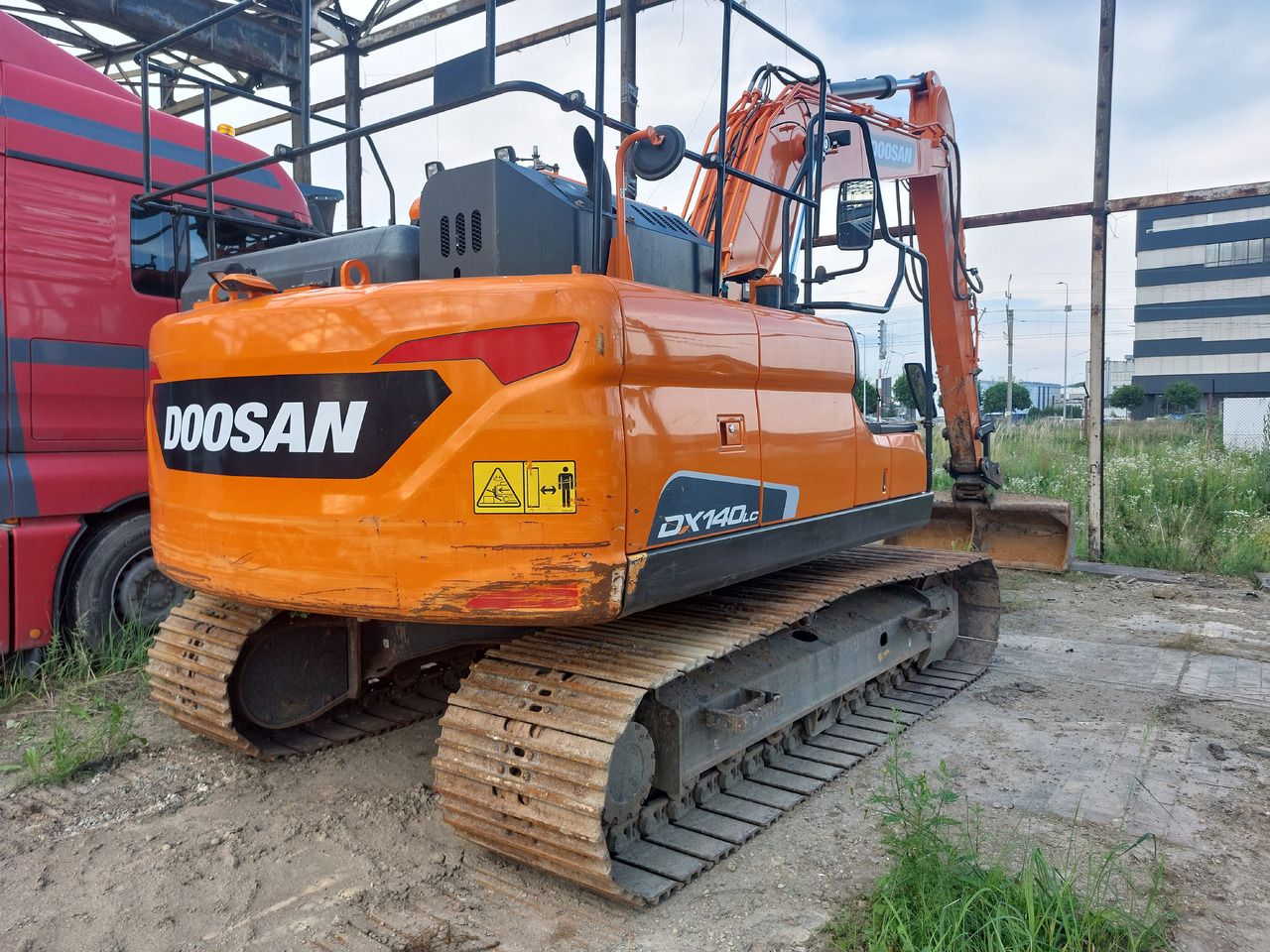 2021 Doosan DX140LC-5 Crawler Excavator