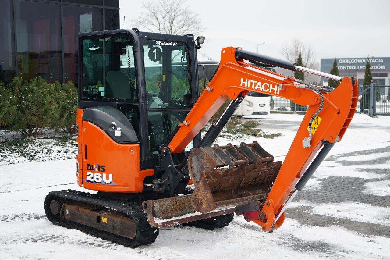 2022 Hitachi ZX26U-6 Mini Excavator