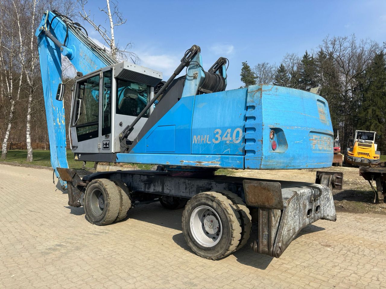 2011 Fuchs MHL340 Wheel Excavator