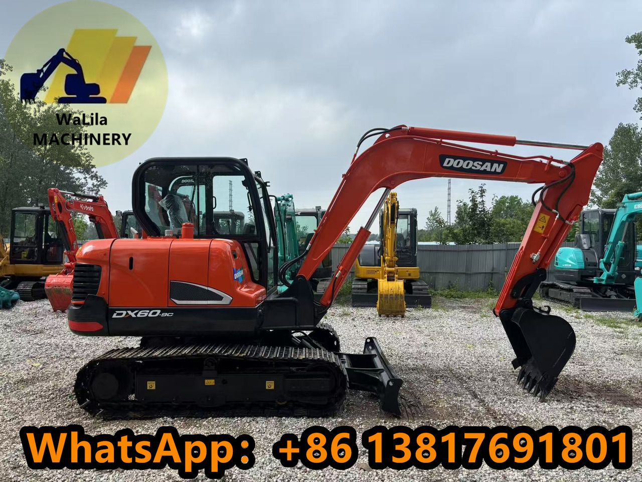 2023 Doosan DX60-9C Mini Excavator