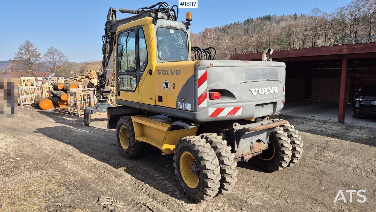 2005 Volvo EW140B Wheel Excavator