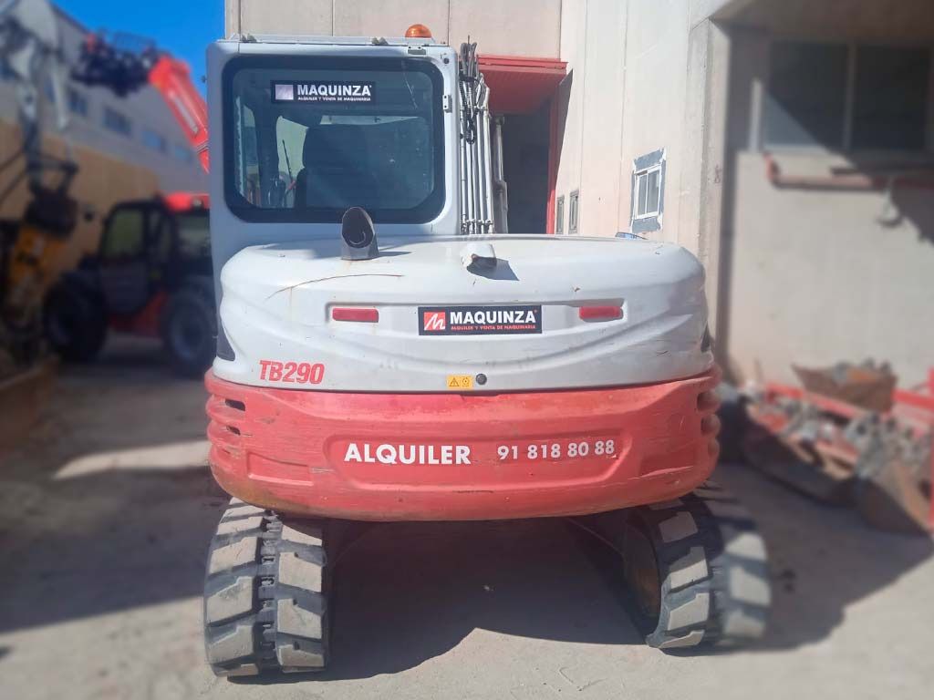 2017 Takeuchi TB290 Mini Excavator