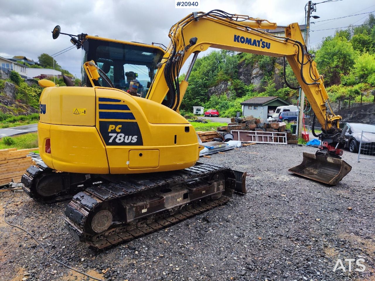 2017 Komatsu PC78US-10 Crawler Excavator