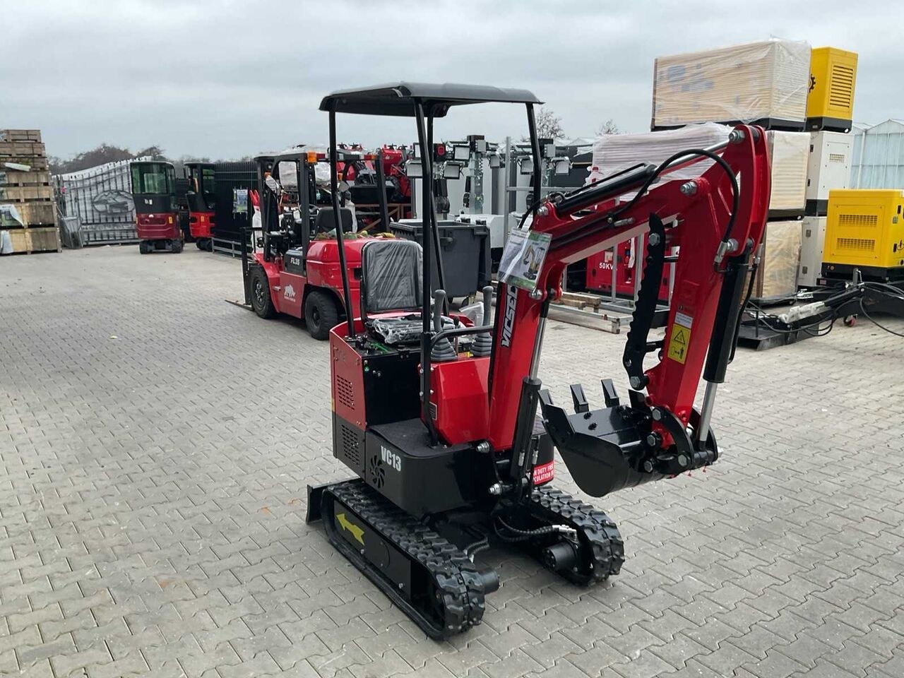 Vicsec VC13-R Mini Excavator