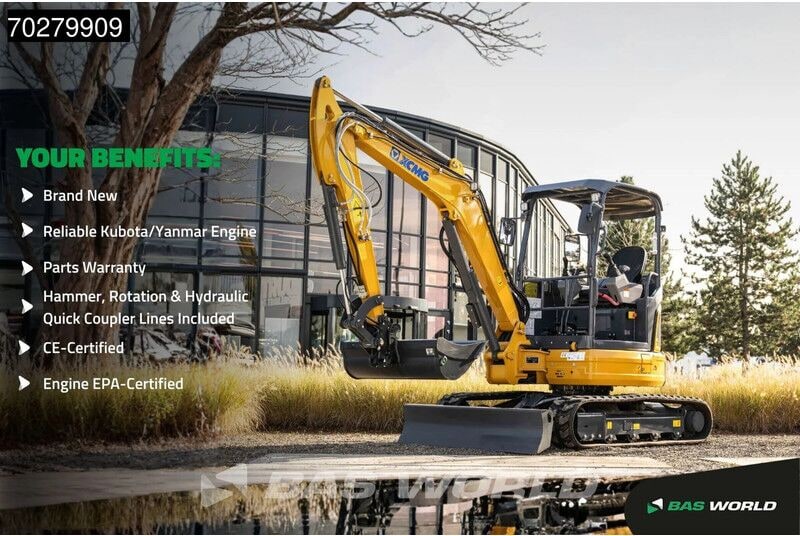 2023 Yanmar XE35 E Mini Excavator