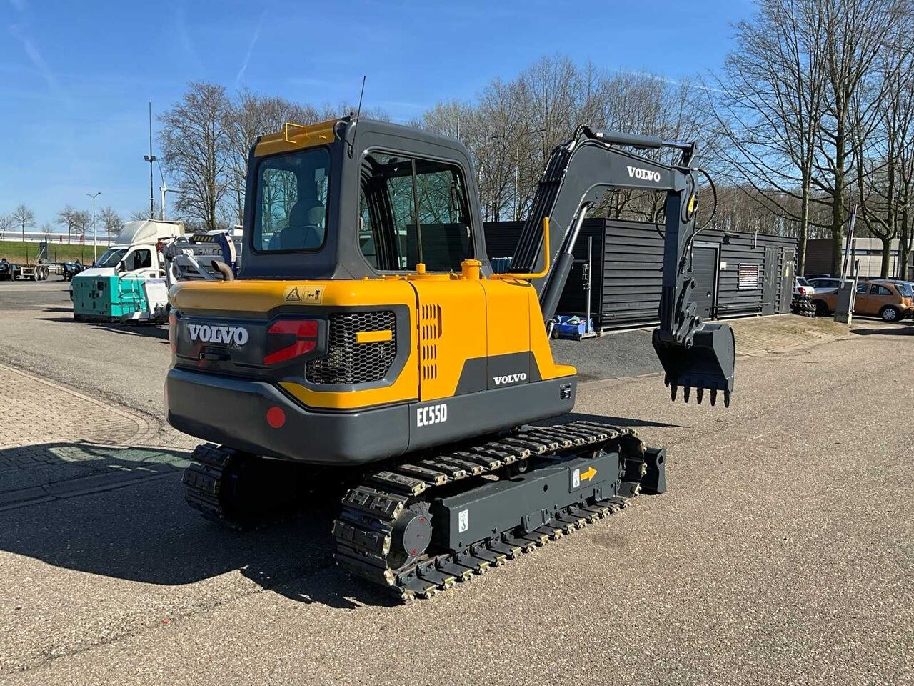 2017 Volvo EC55D Mini Excavator