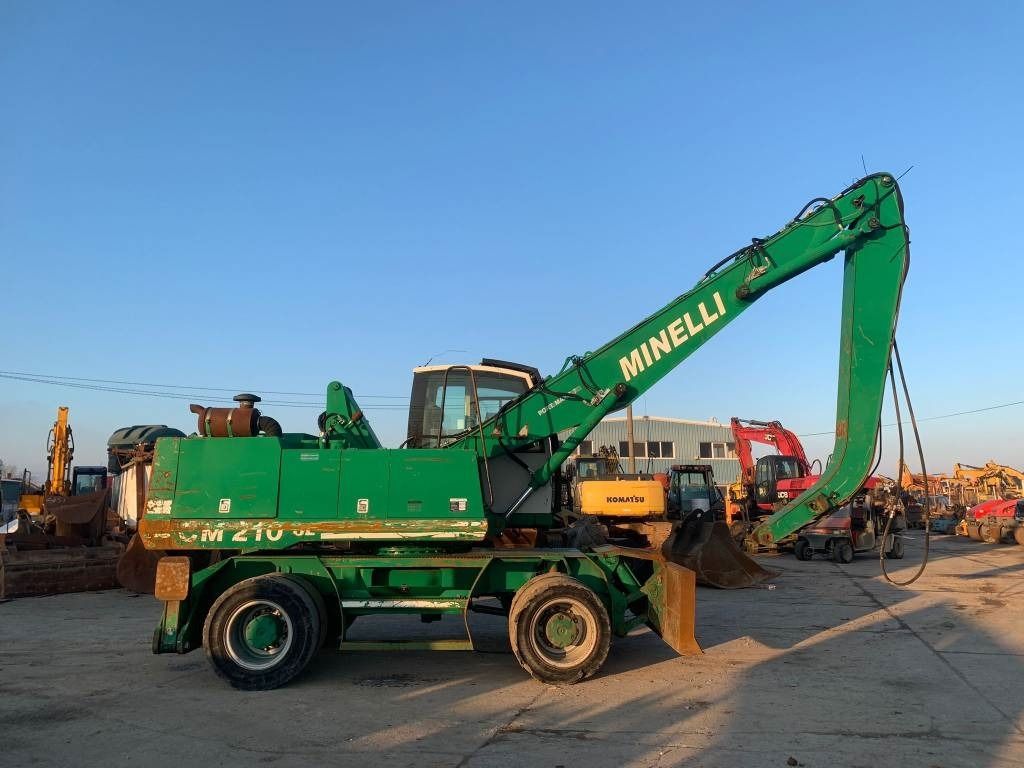 2007 Minelli CM210 Wheel Excavator