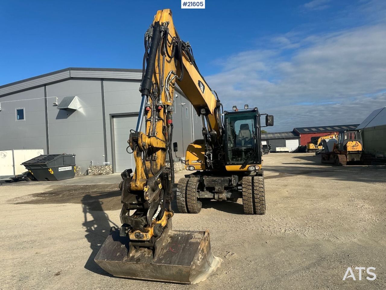 2012 Caterpillar M313D Wheel Excavator