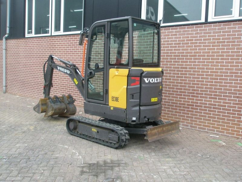 2019 Volvo ECR18E Mini Excavator