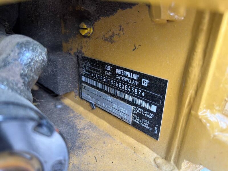 2021 Caterpillar 301.8 Mini Excavator