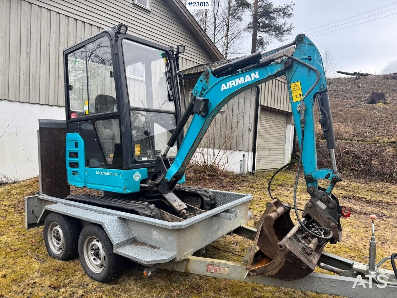 2018 Airman AX19-6A Mini Excavator
