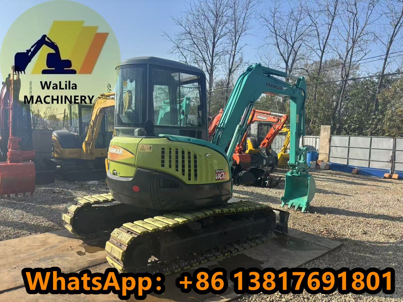 2023 Yanmar VIO40 Mini Excavator