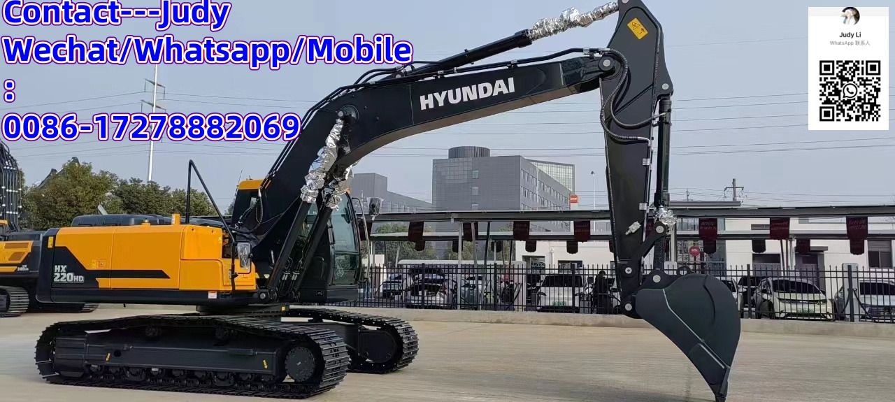 2026 Hyundai HX220HD Crawler Excavator
