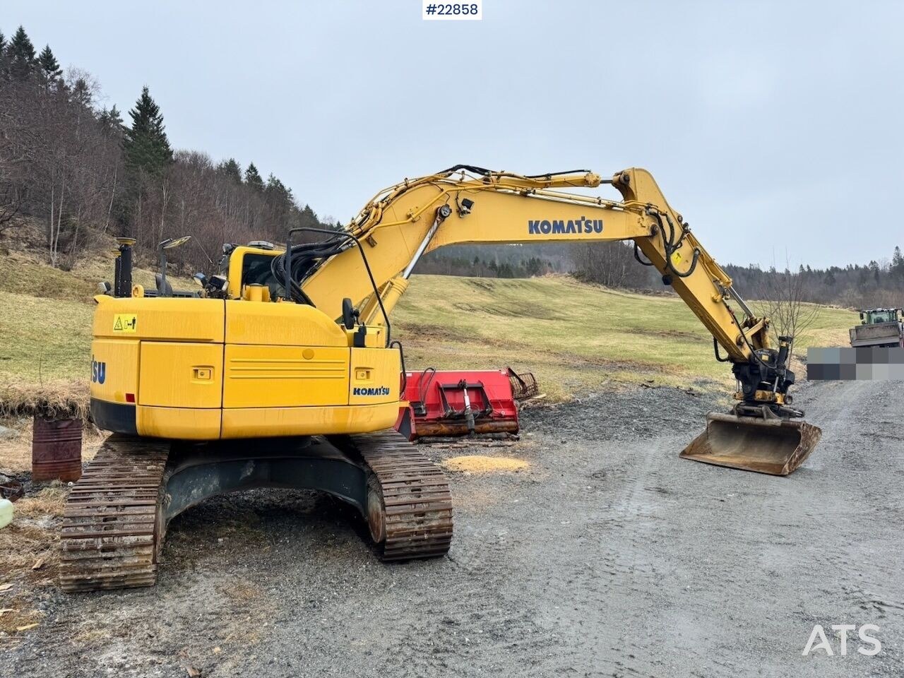2011 Komatsu PC228USLC-8 Crawler Excavator