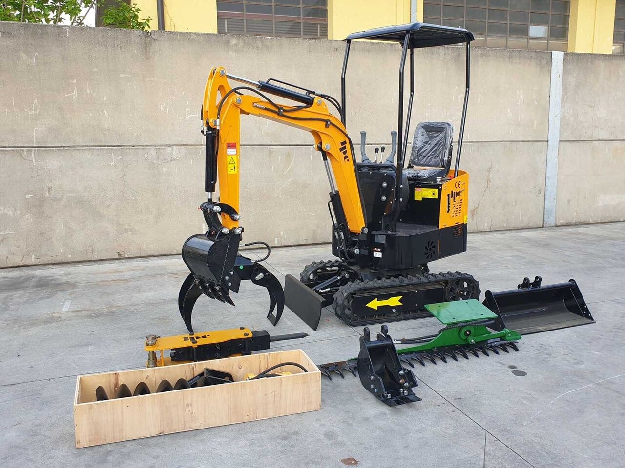 New JPC HT-12 Mini Excavator