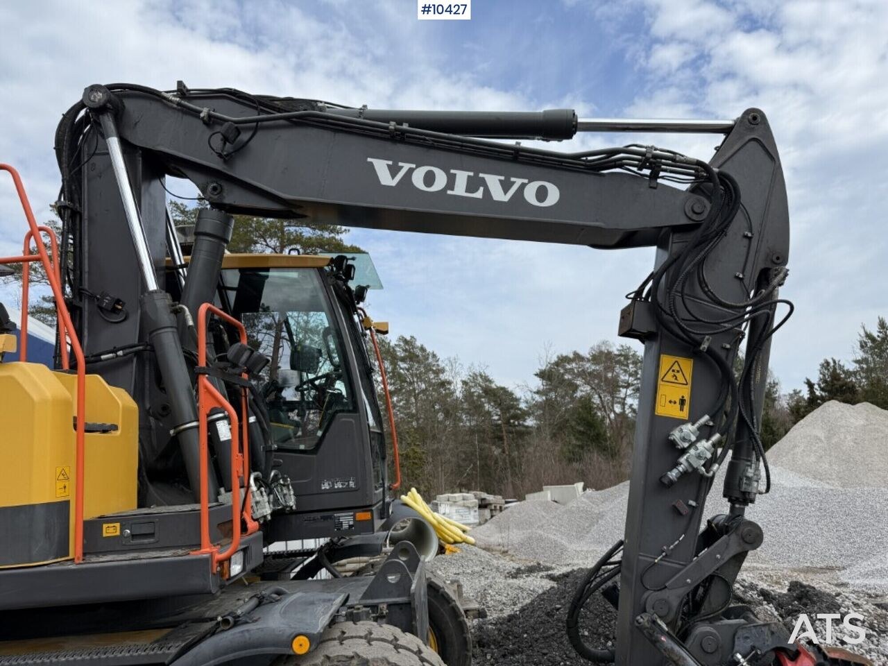 2018 Volvo EW160E Wheel Excavator