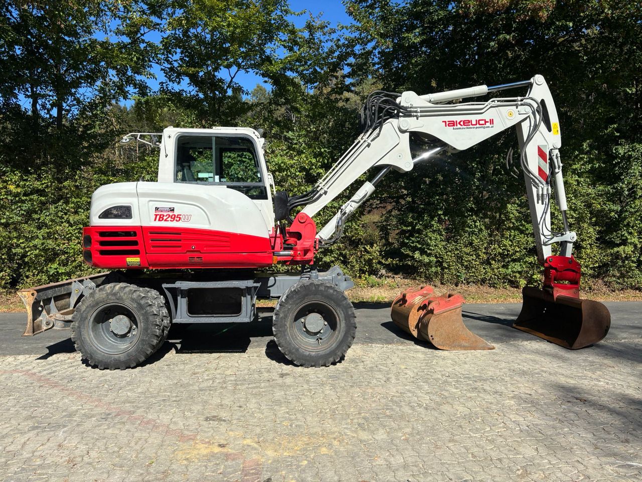 2015 Takeuchi TB295W Wheel Excavator