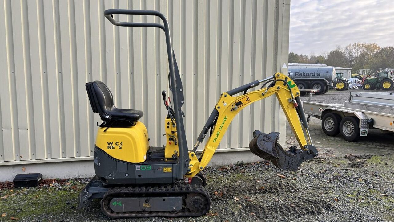 2021 Wacker Neuson 803 Mini Excavator