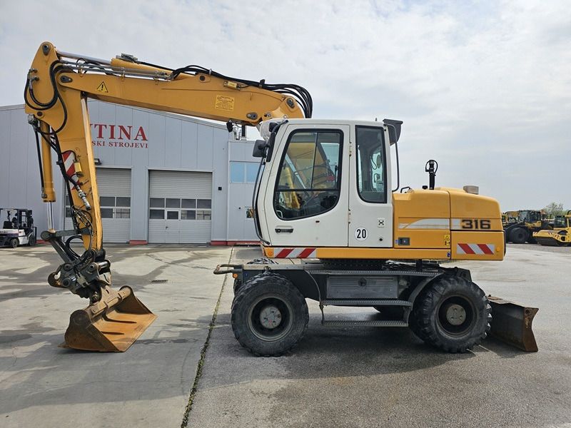 2012 Liebherr A316 LITRONIC Wheel Excavator