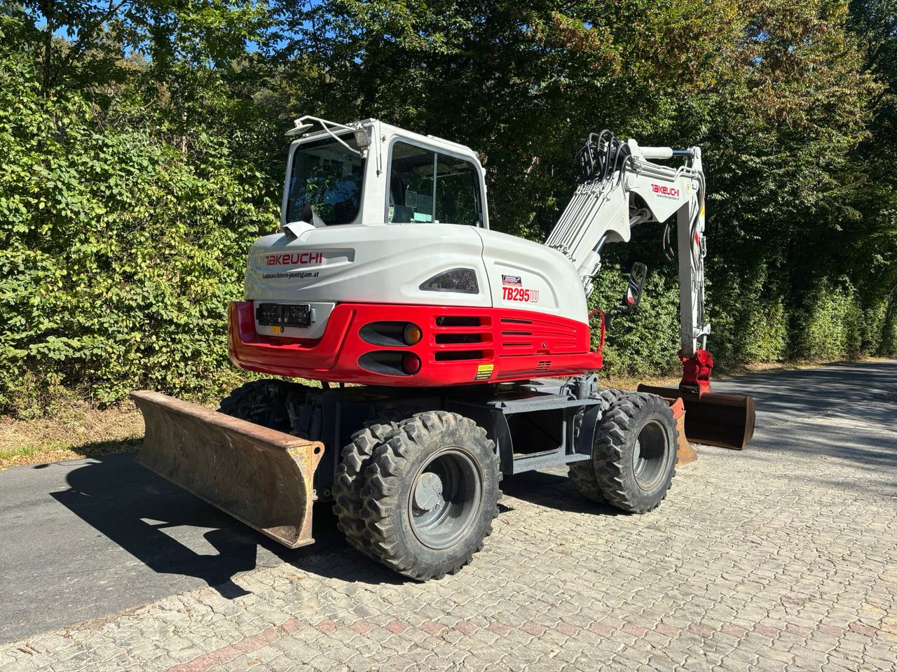 2015 Takeuchi TB295W Wheel Excavator