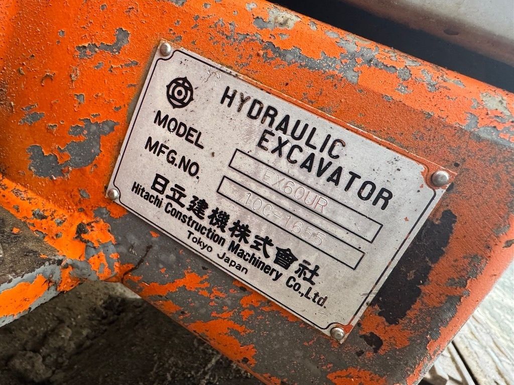 Hitachi EX60 Mini Excavator