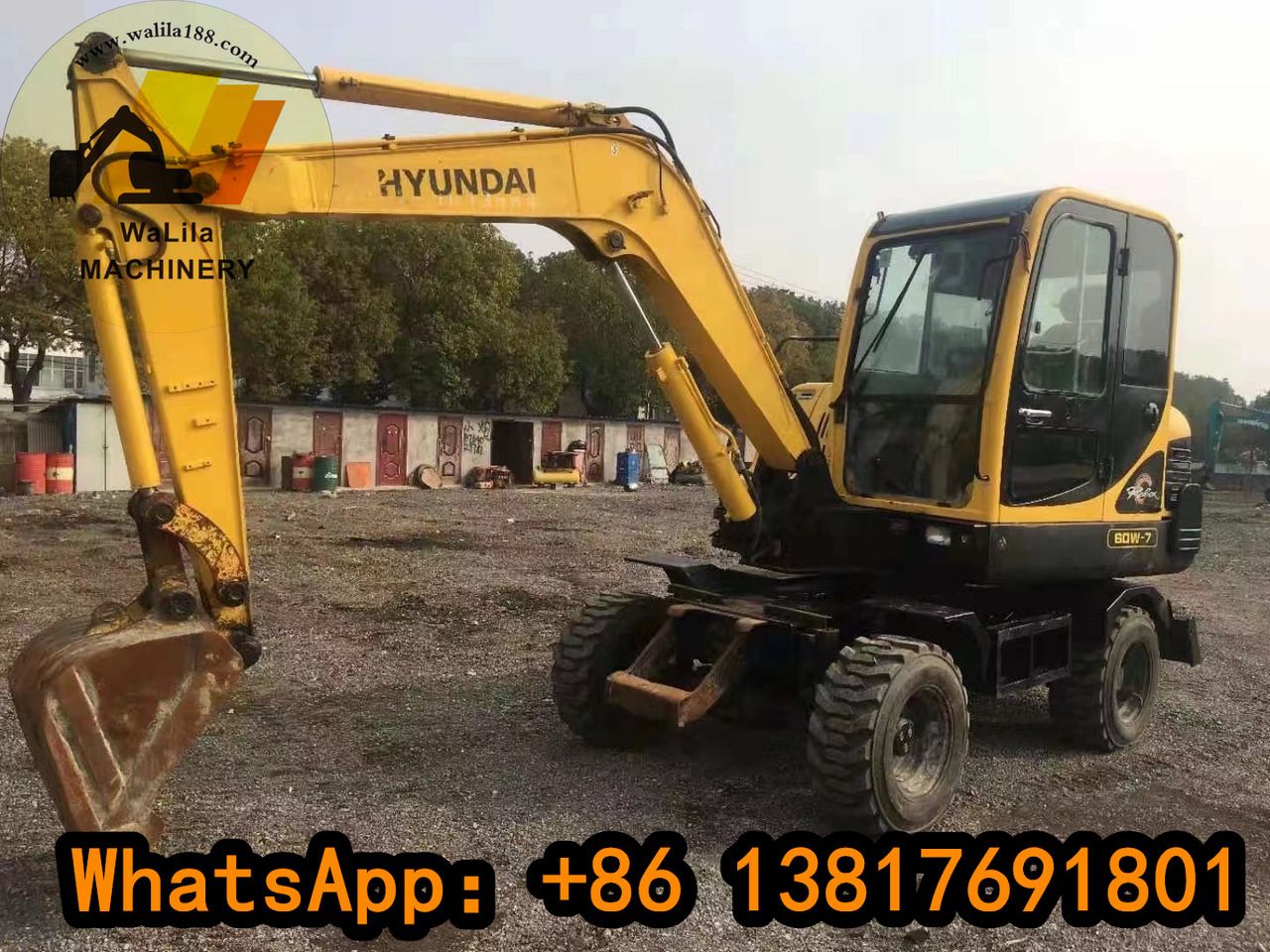 2023 Hyundai R60W Mini Excavator