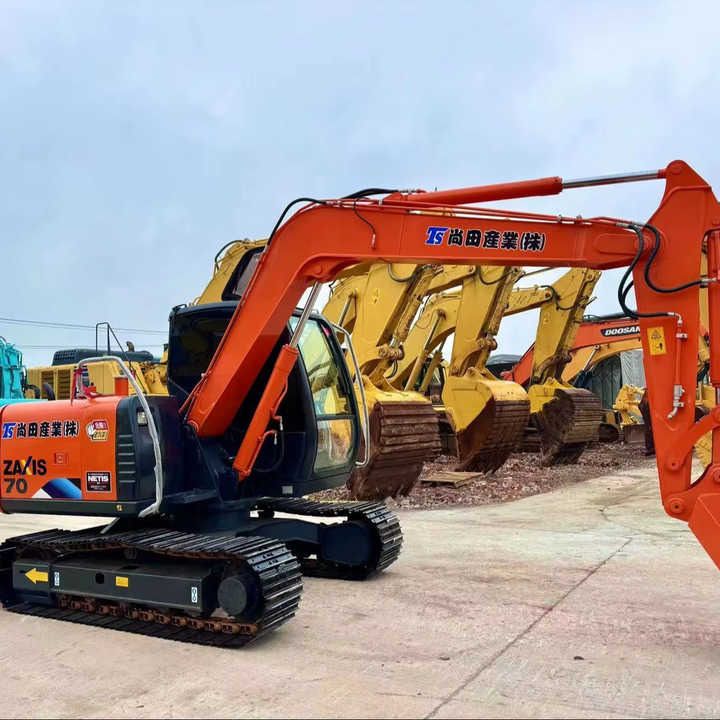 2024 Hitachi ZX70 2024 Hitachi Zaxis 70 excavator, side view